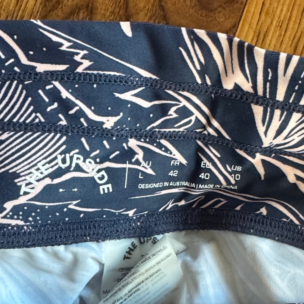 The Upside Navy Patterned Activewear - image 3